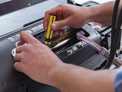 foto ilustrativa impressoras