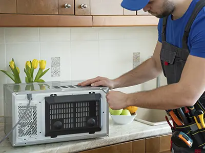 foto ilustrativa microondas